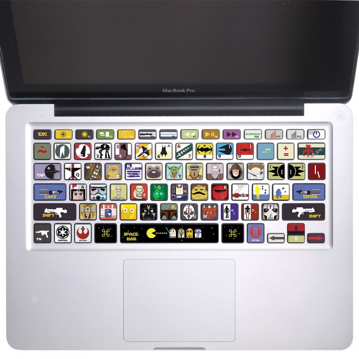 Star Wars Keyboard Stickers for MacBook (KB-0007)